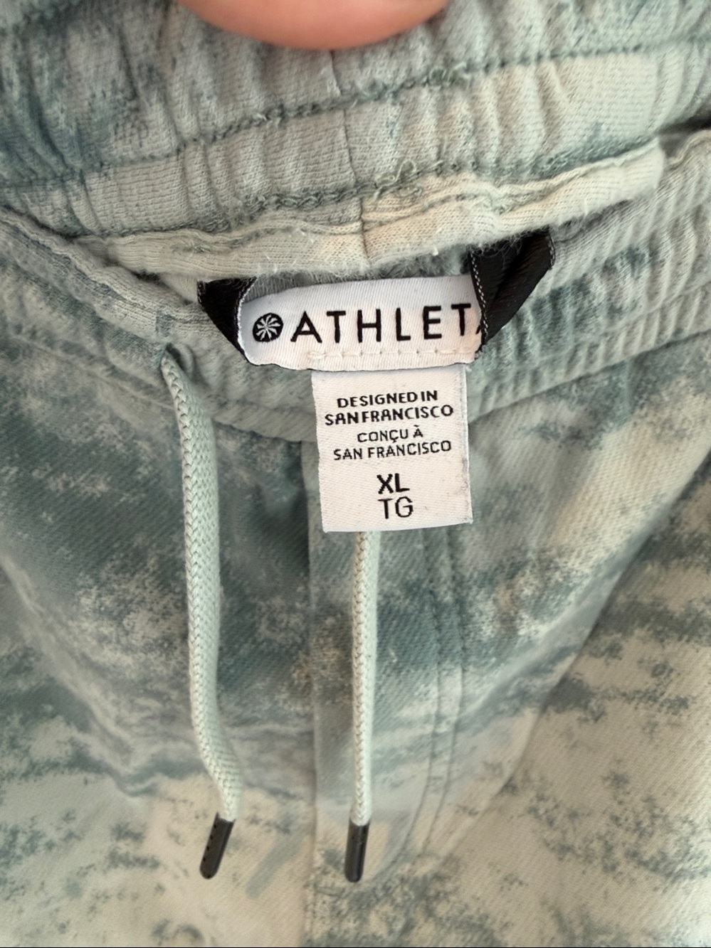 Athleta Farallon Jogger Size XL Fog Camo - Picture 4 of 6